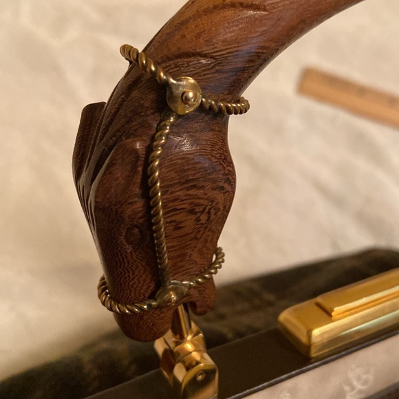 Brooks Brothers horse top handle bag - Picture 9 of 10